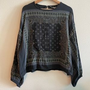 Zara scarf inspired top